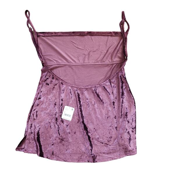Free People All Night Camisole in fig jam size large - Picture 4 of 6